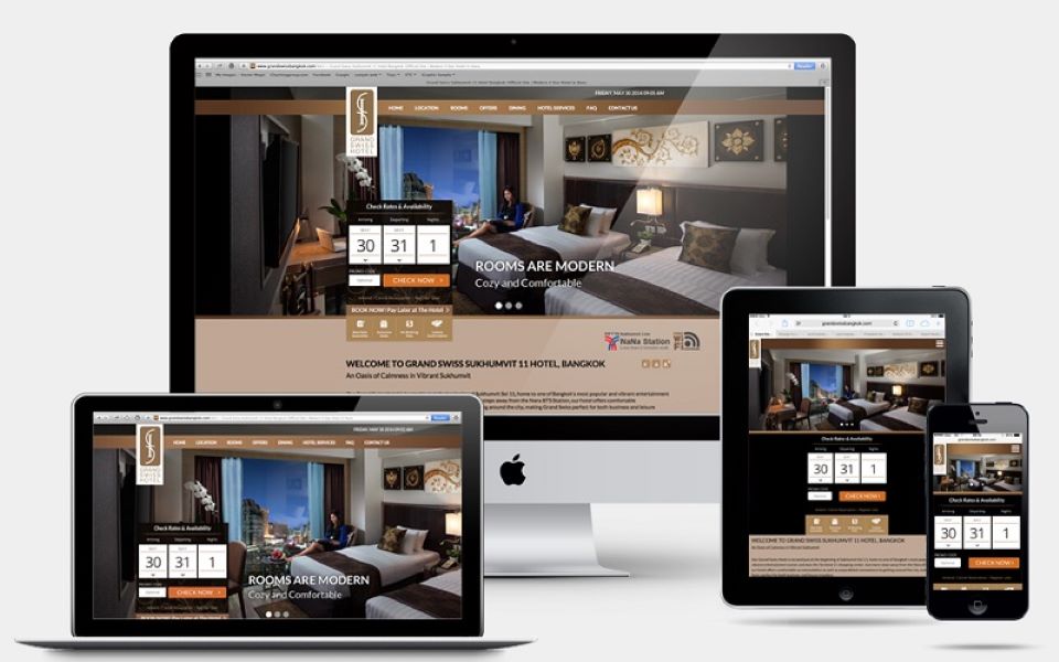 Web khách sạn giúp nâng cao năng suất bán phòng